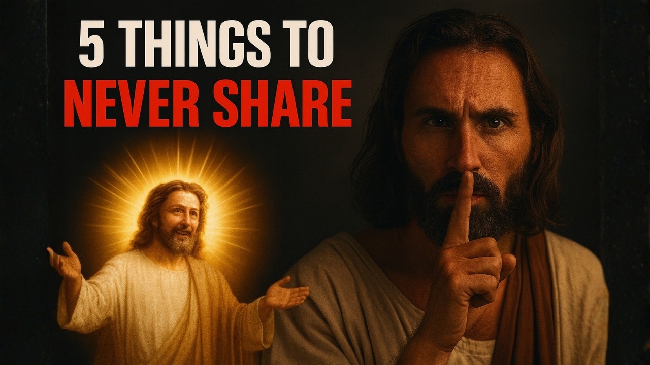 God said: Never, EVER tell these 5 things to ANYONE