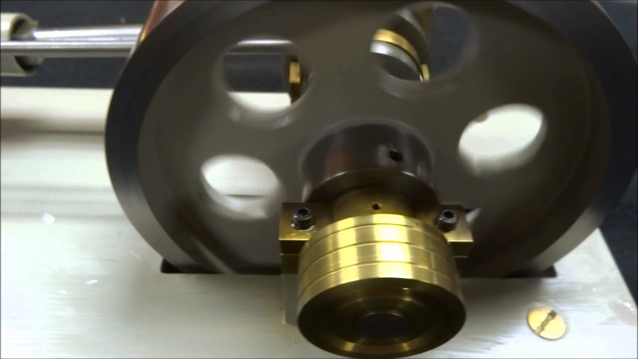 Rocking Valve Steam Engine (rotary valve)