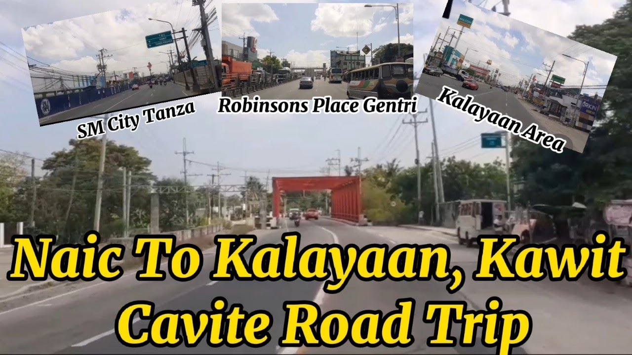 Naic (Brgy. Timalan Concepcion) To Kalayaan Road Kawit, Cavite Minibus Road Trip Via Soriano Highway