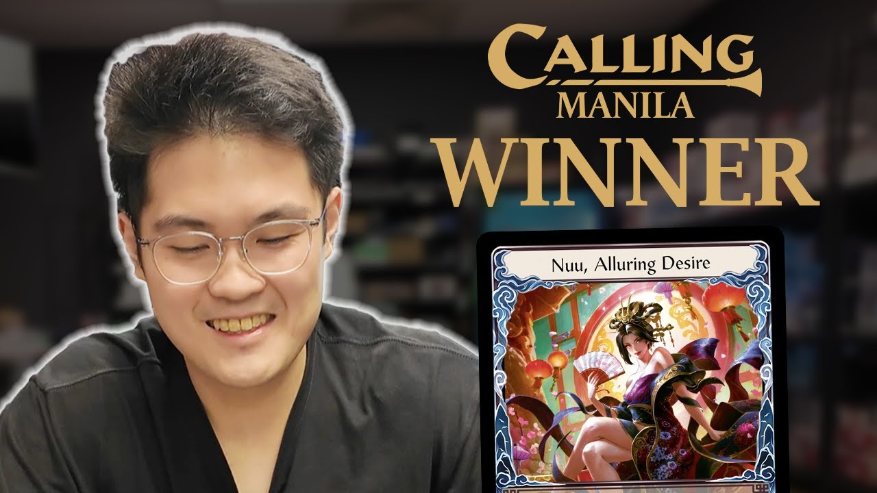 Calling: Manila WINNER Deck Tech  |  Nuu, Alluring Desire with Gordon Koh
