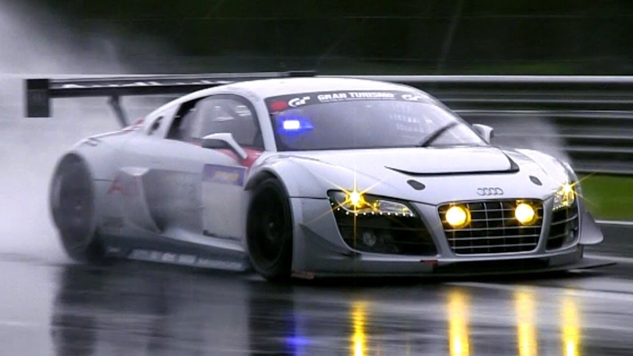 Audi R8 LMS Ultra GT3 PURE SOUND & Powerslides
