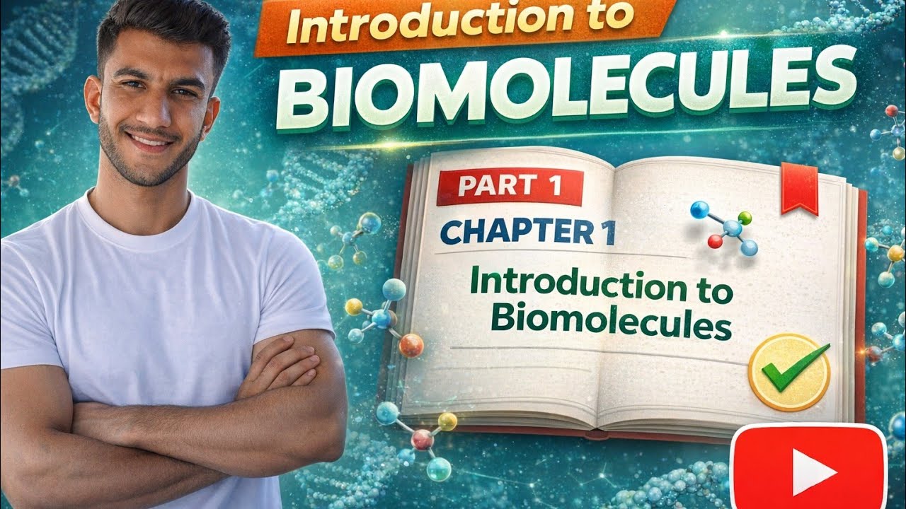 Learn science with Zakir Hussain introduction to biological molecules.Class 11 .Sindh text B.board.