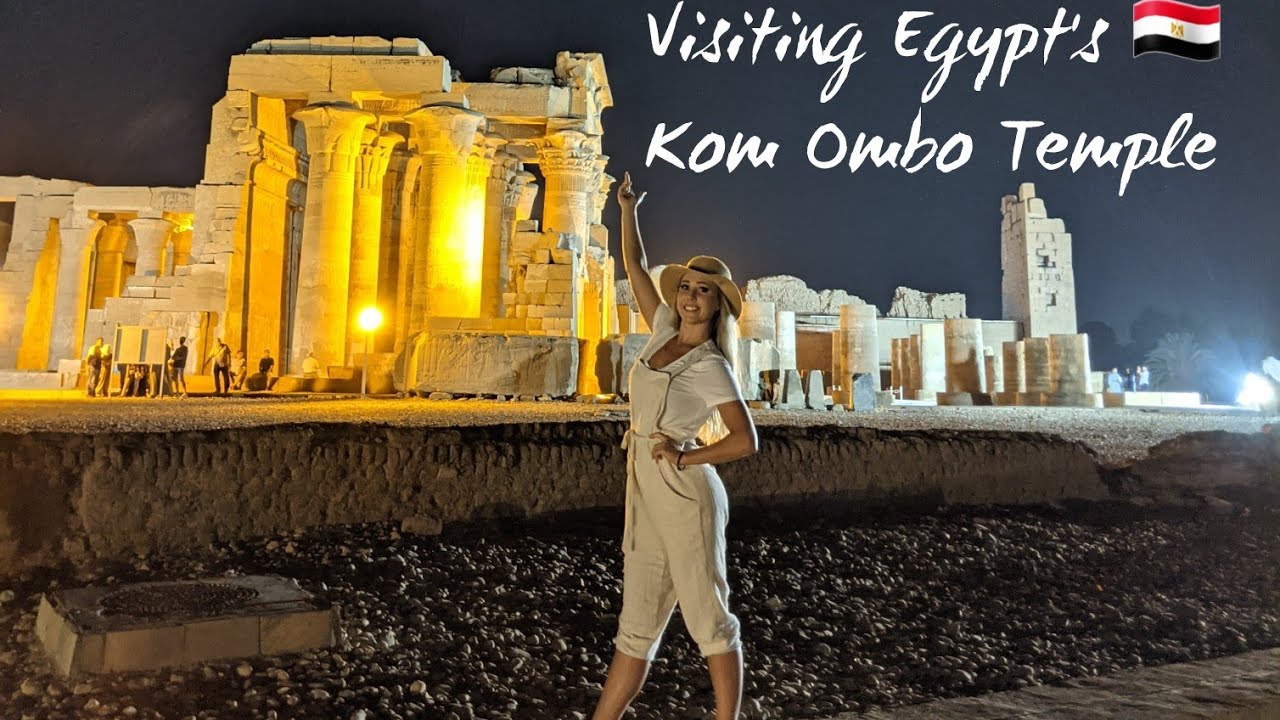 I Visit Kom Ombo in Egypt at NIGHT (Full Experience)