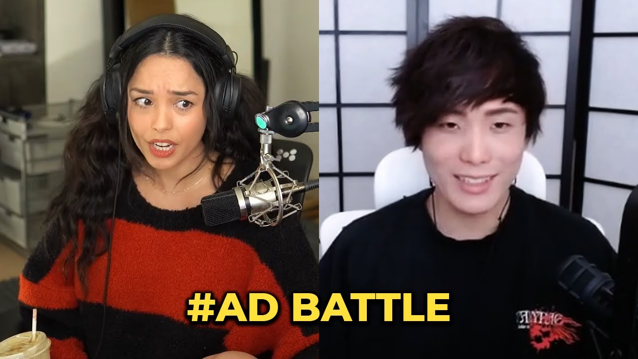 Sykkuno & Valkyrae Sponsor Battle in Miyoung Stream