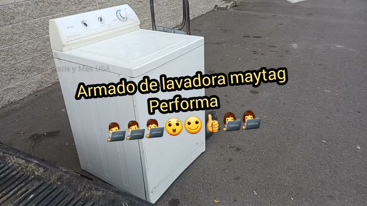 Как собрать стиральную машину Maytag Performa после разборки?