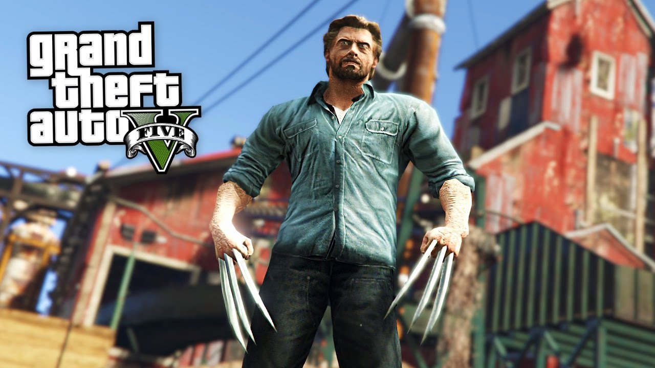 LOGAN MOVIE MOD w/ WOLVERINE CLAWS!! (GTA 5 Mods)