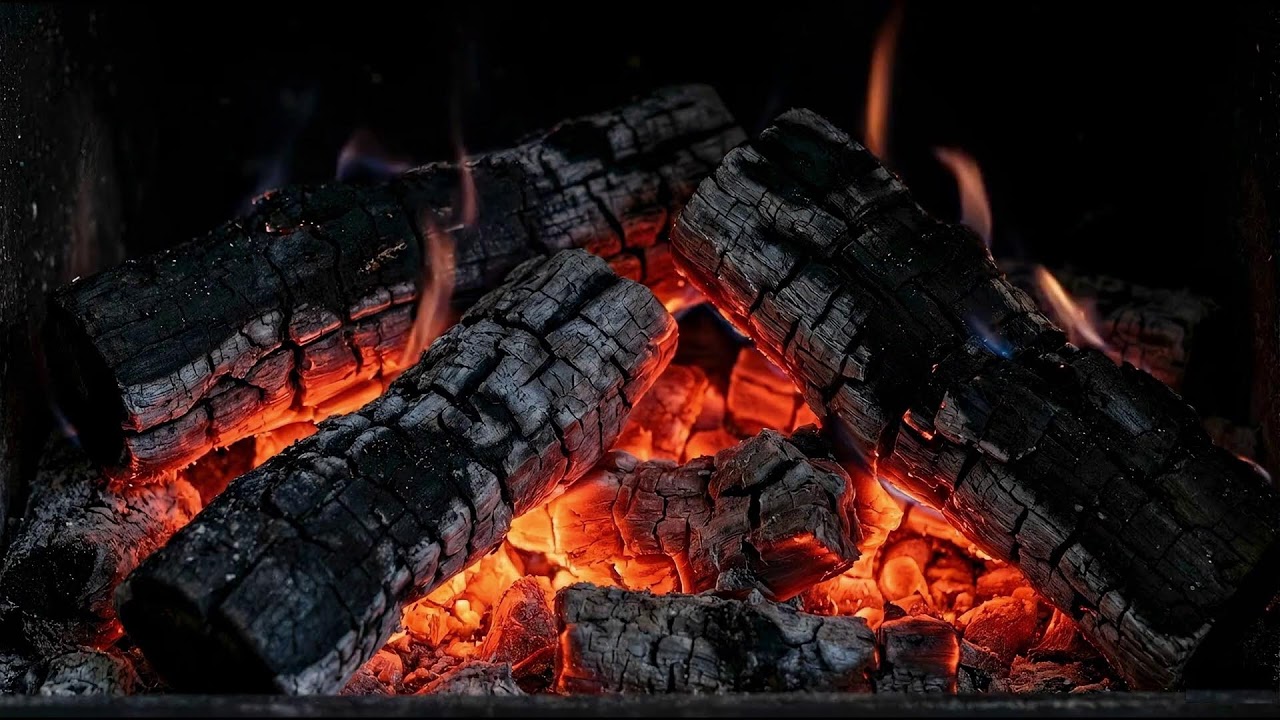 Настоящий камин 24/7 — звук огня и треск горящих дров | ASMR для сна и релакса