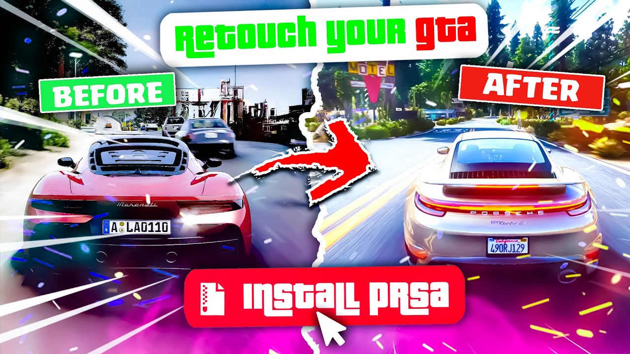 🔥GTA 5: How To Install PRSA Graphics Mod (2024 Latest Tutorial)