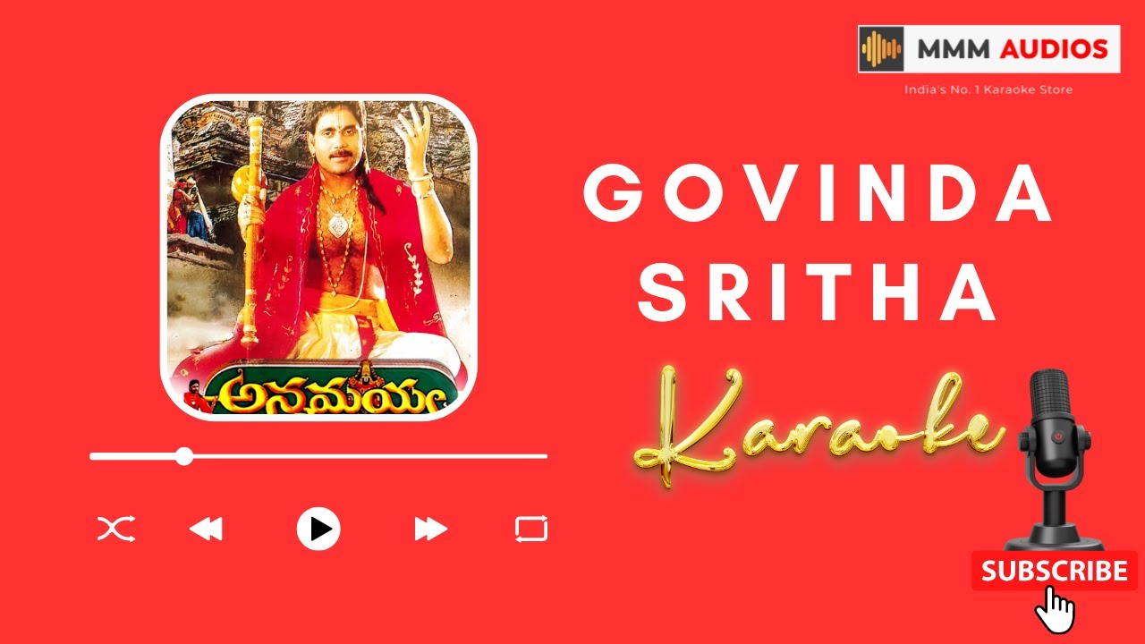 Govindasritha Gokula Brunda Karaoke Video Lyrical | 