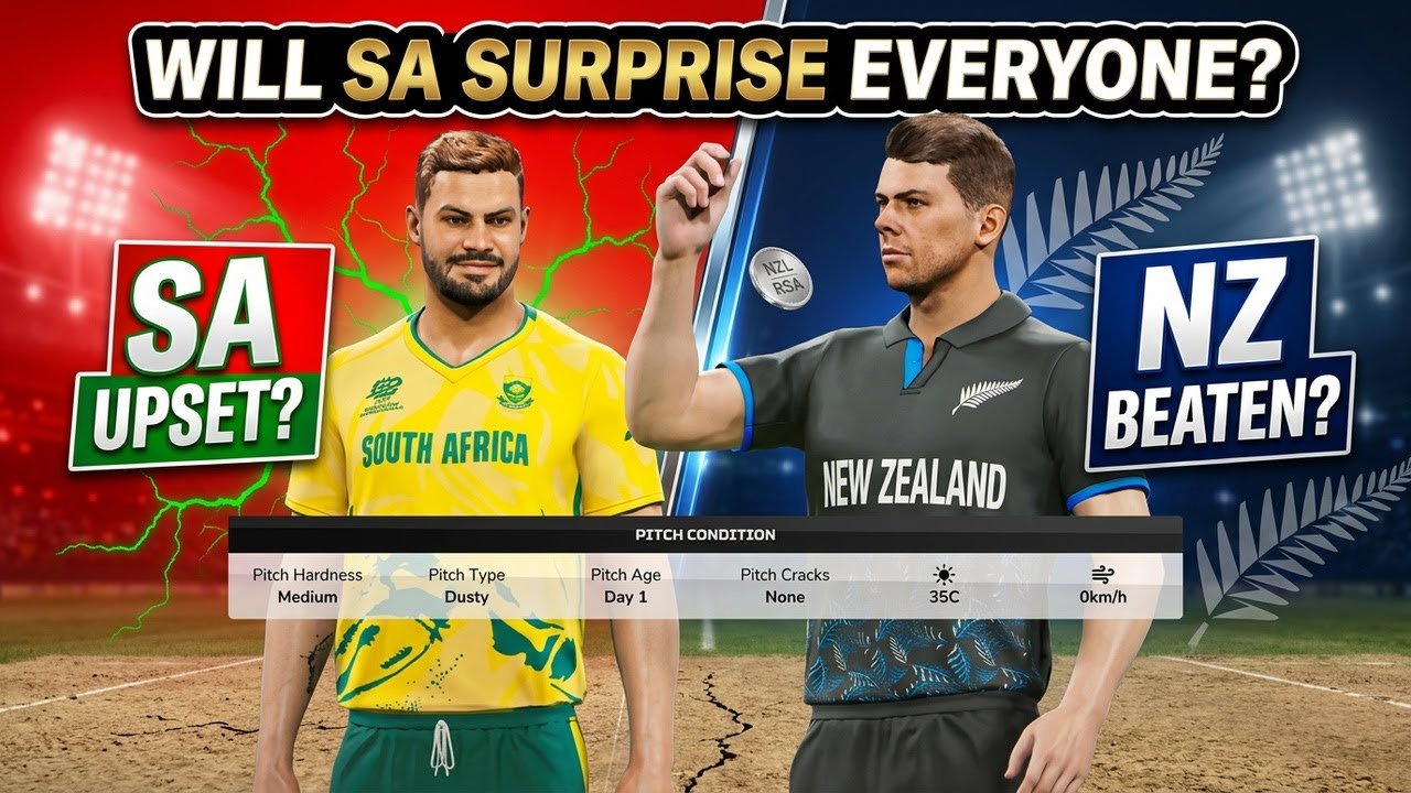 Will SA Surprise Everyone ? NZ Semifinal T20 2026
