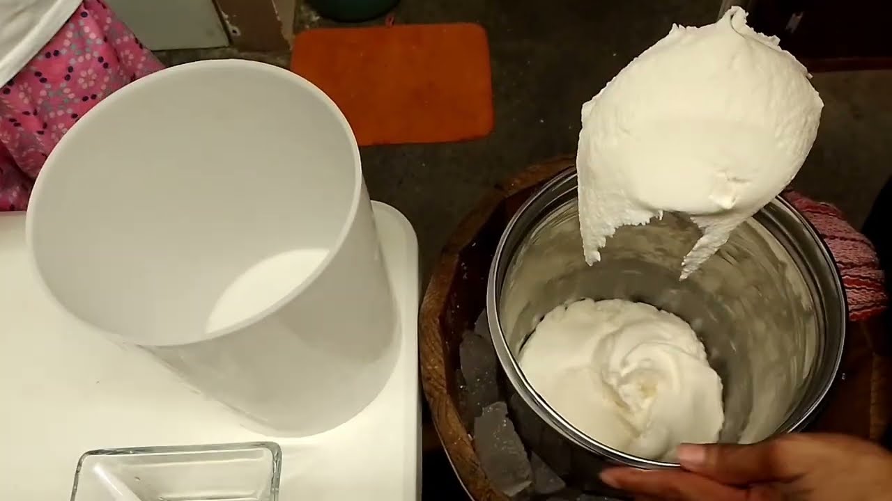 Helado de yogurt artesanal natural