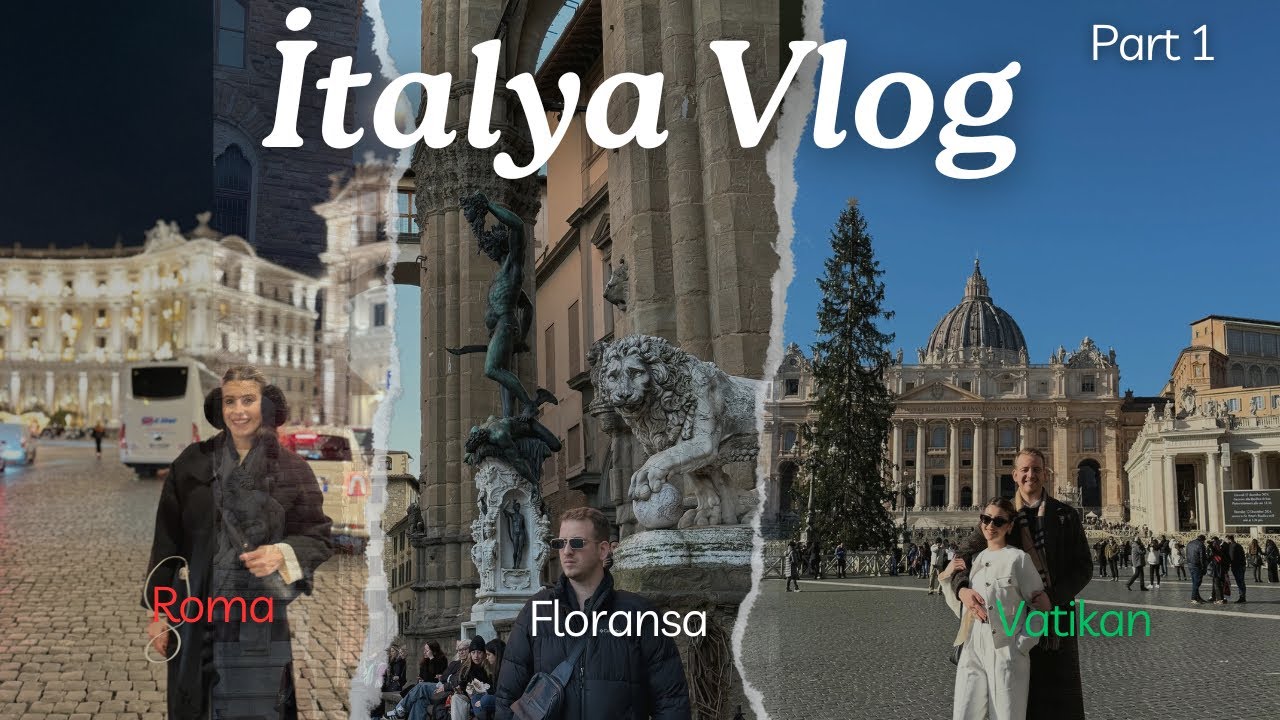 Gezelim Görelim İtalya 🇮🇹 Floransa, Roma ve Vatikan’da Tarihe Yolculuk   | Part 1