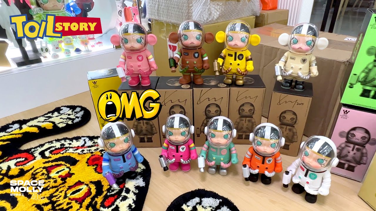 KENNYWORKS - SPACE MOLLY Unboxing 开箱 Part 1!! *RARE!!*