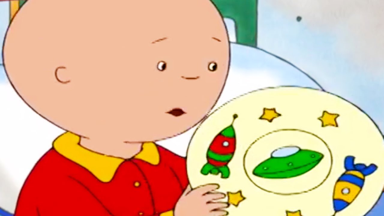 Caillou's Favourite Plate | Caillou Cartoon