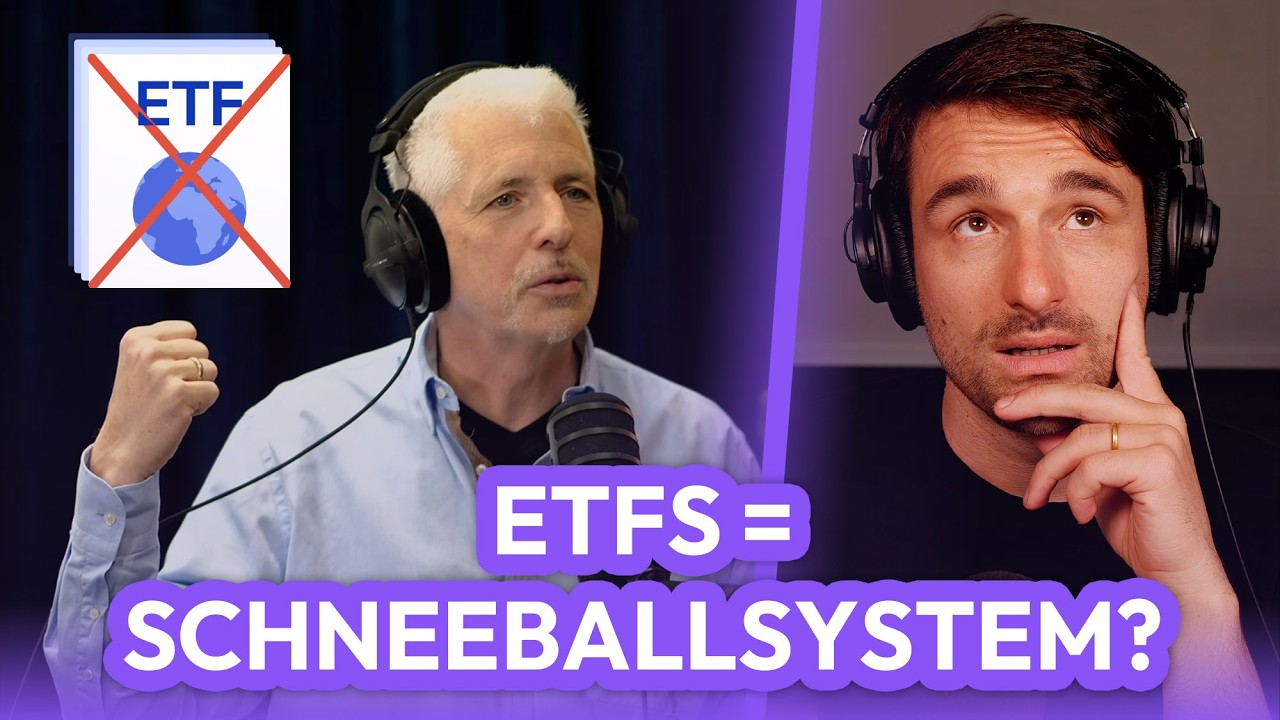 Sind ETFs ein Schneeballsystem? Reaktion auf Dirk M&uuml;ller