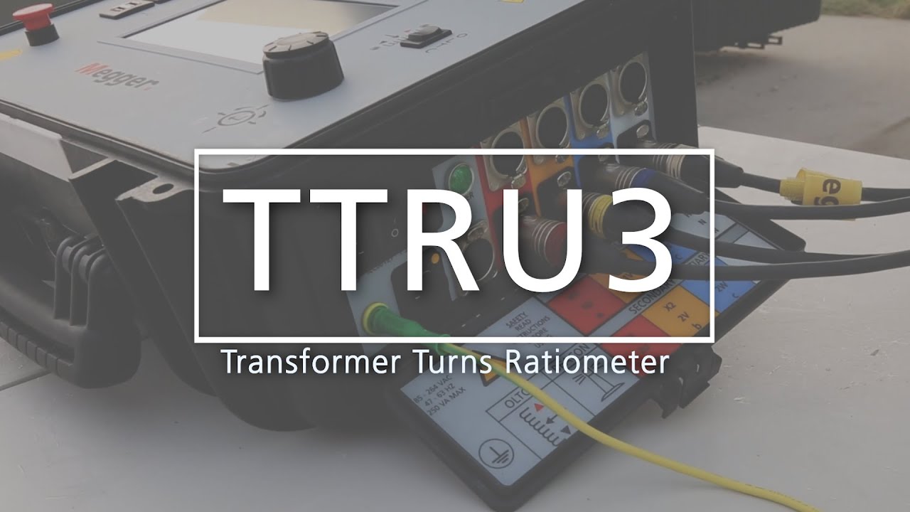 TTRU3 True 3 Phase Transformer Turns Ratiometer