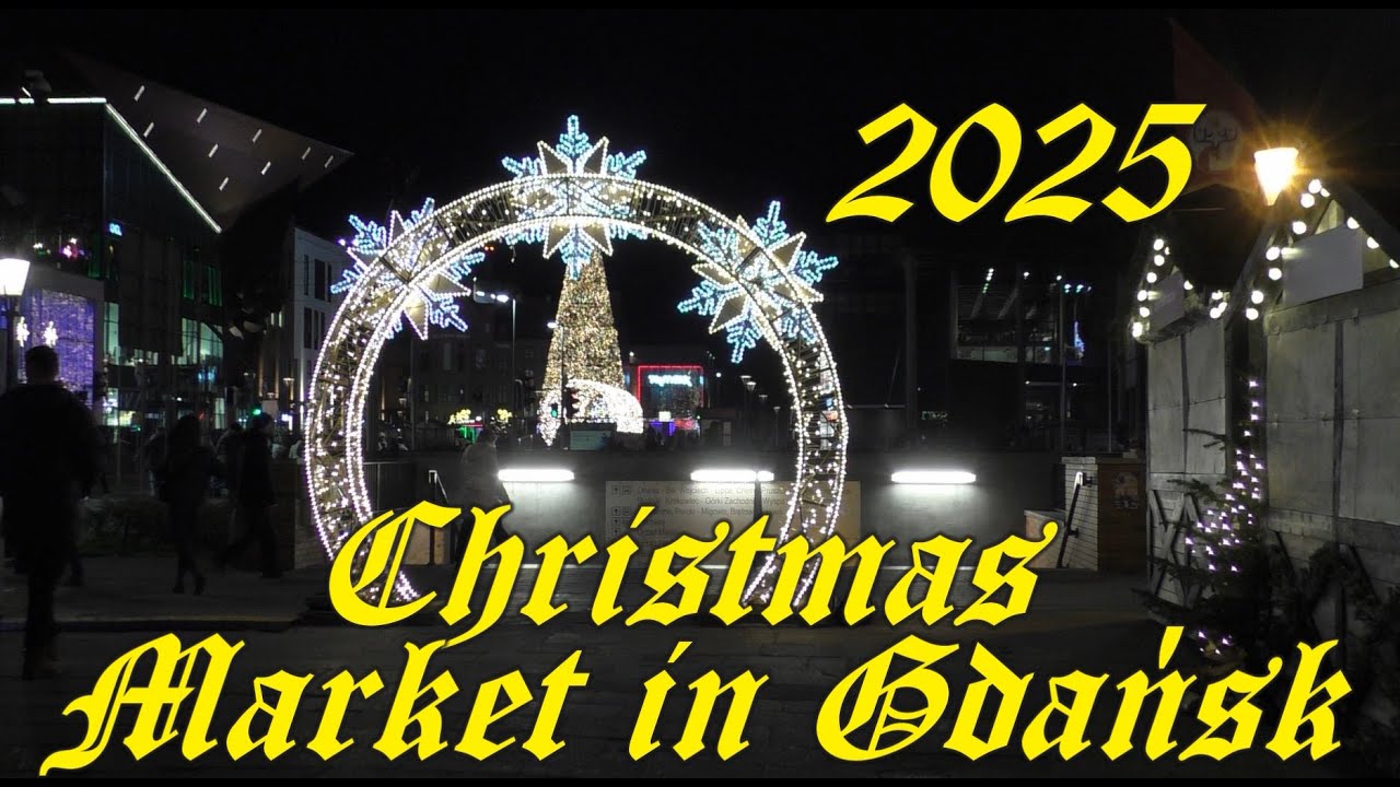 Jarmark Bożonarodzeniowy w Gdańsku. Christmas Market in Gdańsk. Weihnachtsmarkt in Danzig.