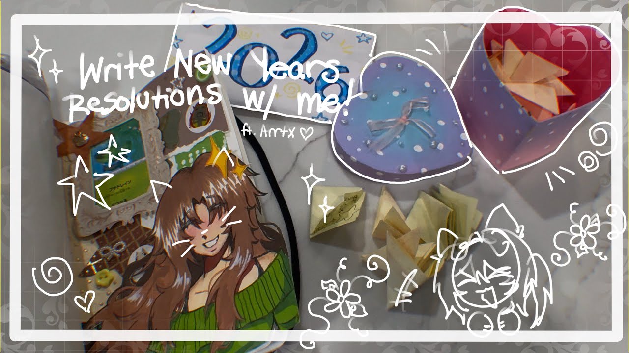 || 🎈🎊Complete New Year’s resolutions w/ me! (Ft. Arrtx) ✨🎆||