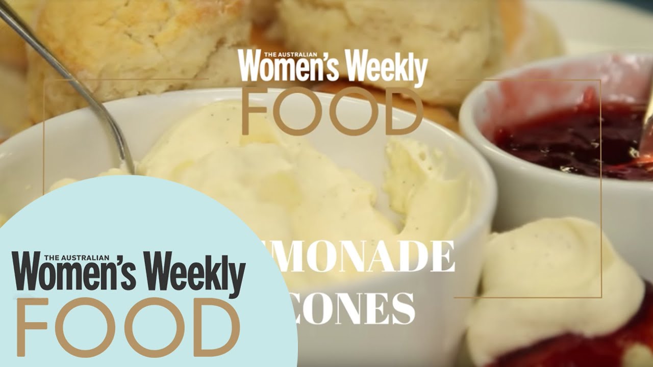 Lemonade scones | Women's Weekly Food