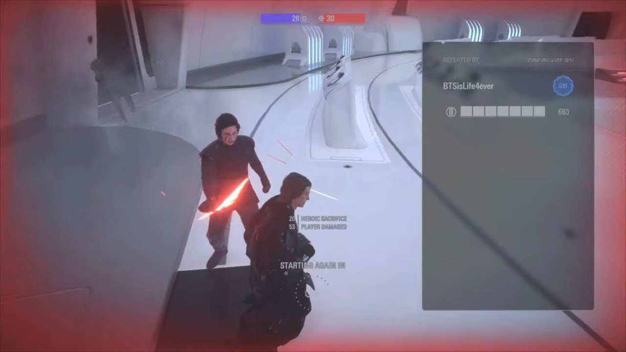Another toxic Kylo getting farmed... | Battlefront 2 Toxic HvV gameplay