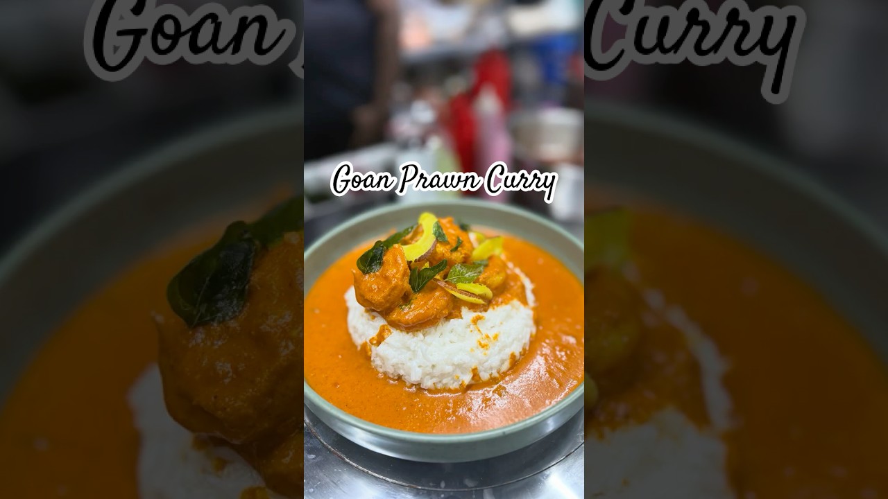 Goan Prawn Curry #goancurry #prawnrecipe #cookwithchefmasaroor #chefmasaroor #coconutrice