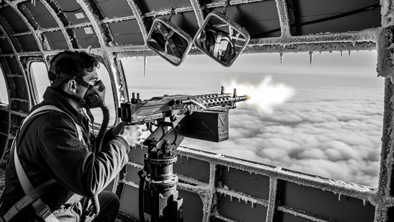 Jak jeden strzelec dzięki „SZALONEMU” systemowi luster potroił celność ogona B-17