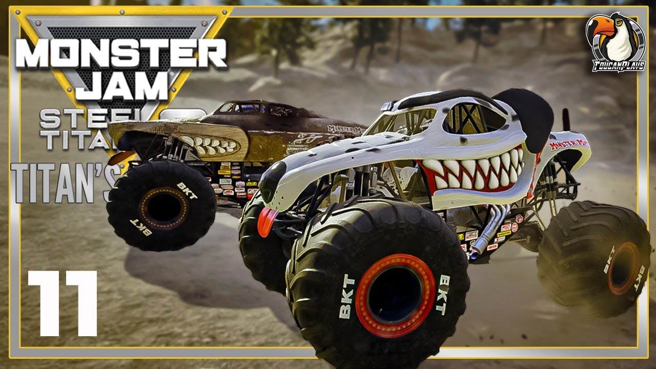 Выпуская щенков: далматин-монстр и собака с свалки | Monster Jam: «Загадка титана», эпизод 11