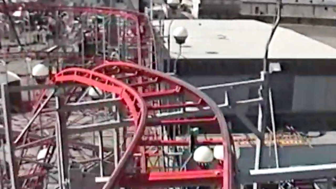 Rollie's Coaster POV (60FPS) - Morey's Piers (1999)