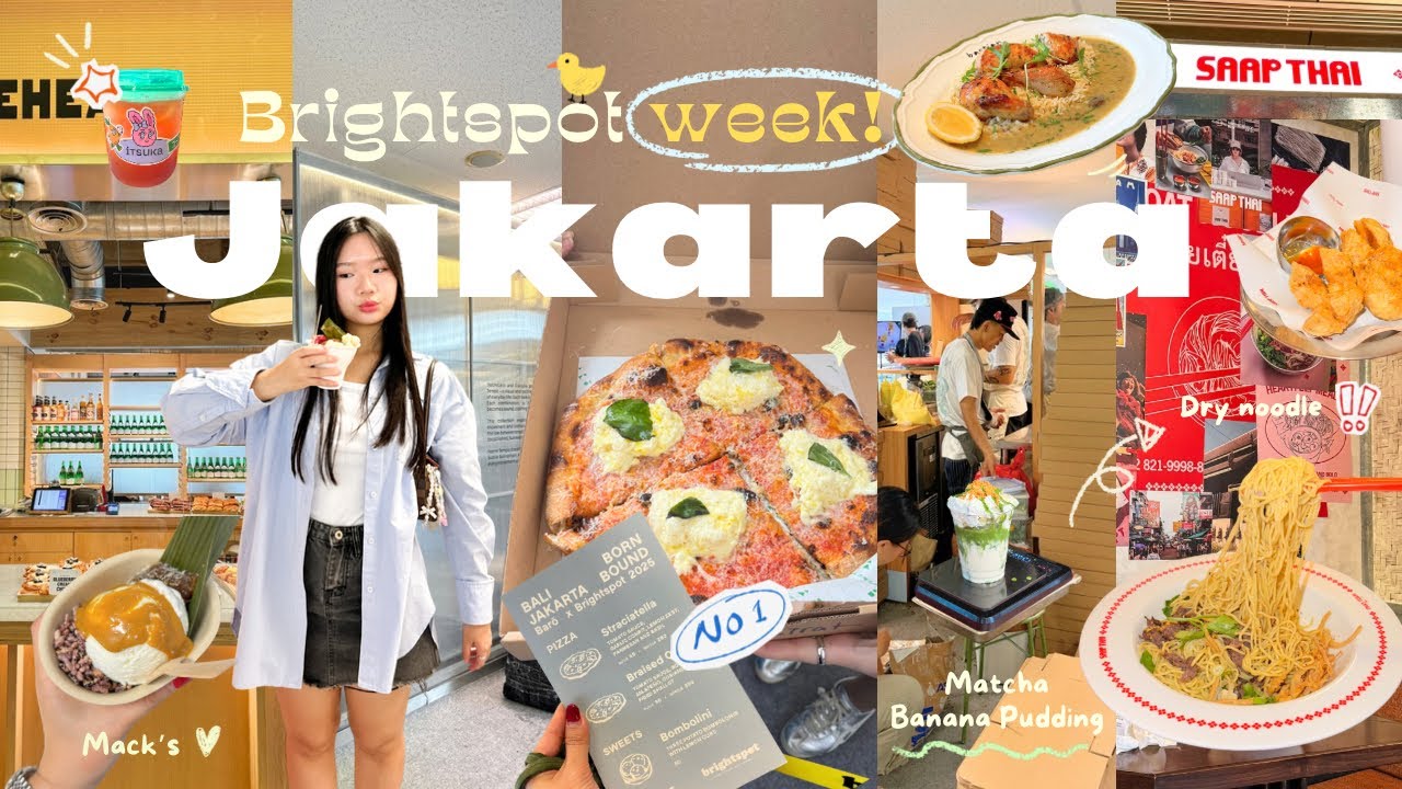 JAKARTA VLOG 🍨| Brightspot MRKT, shopping, best boat noodles and many more 💓 (eng/indo)