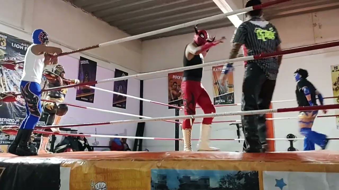 1° febrero 2026 lucha libre arena LION fitness 