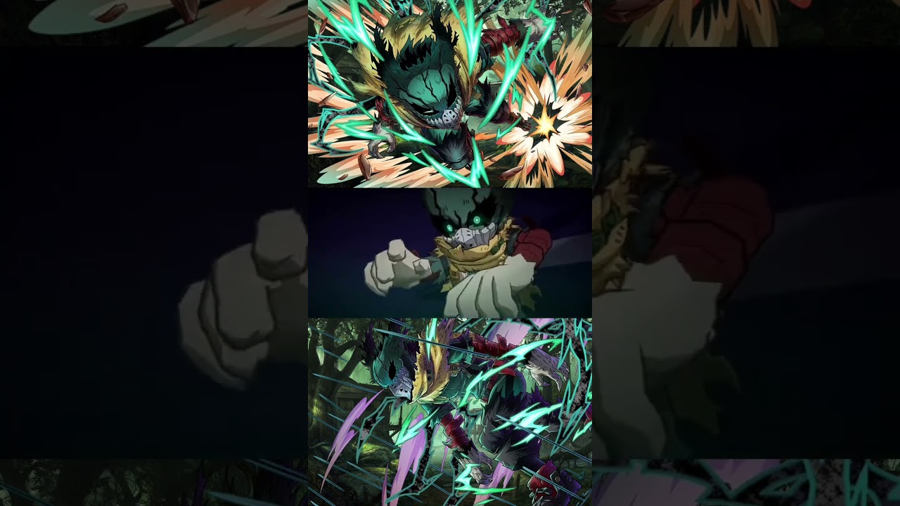 MY HERO ACADEMIA ULTRA IMPACT DARK DEKU PLUS ULTRA ANIMATION