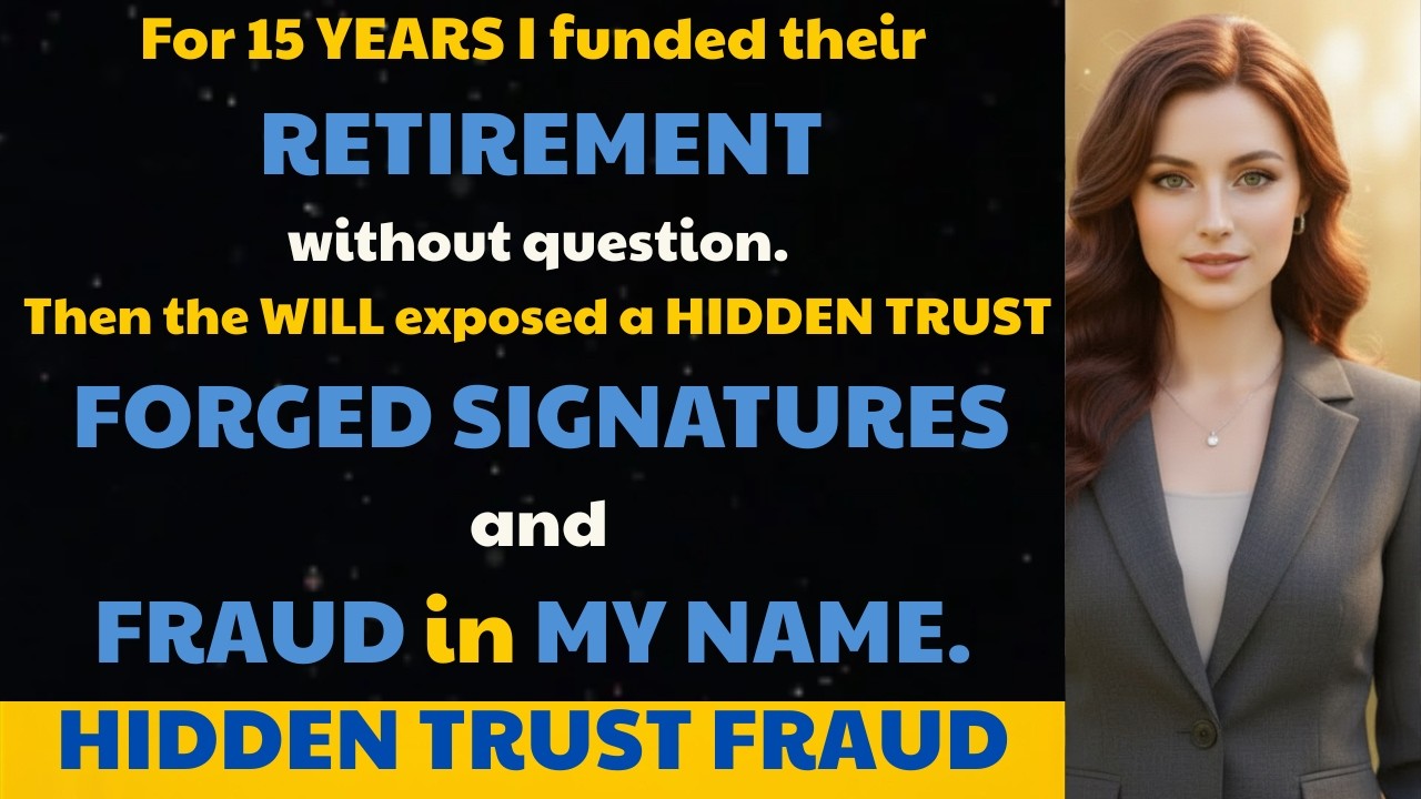My Parents Took My Money for 15 Years — The Will Revealed the Fraud