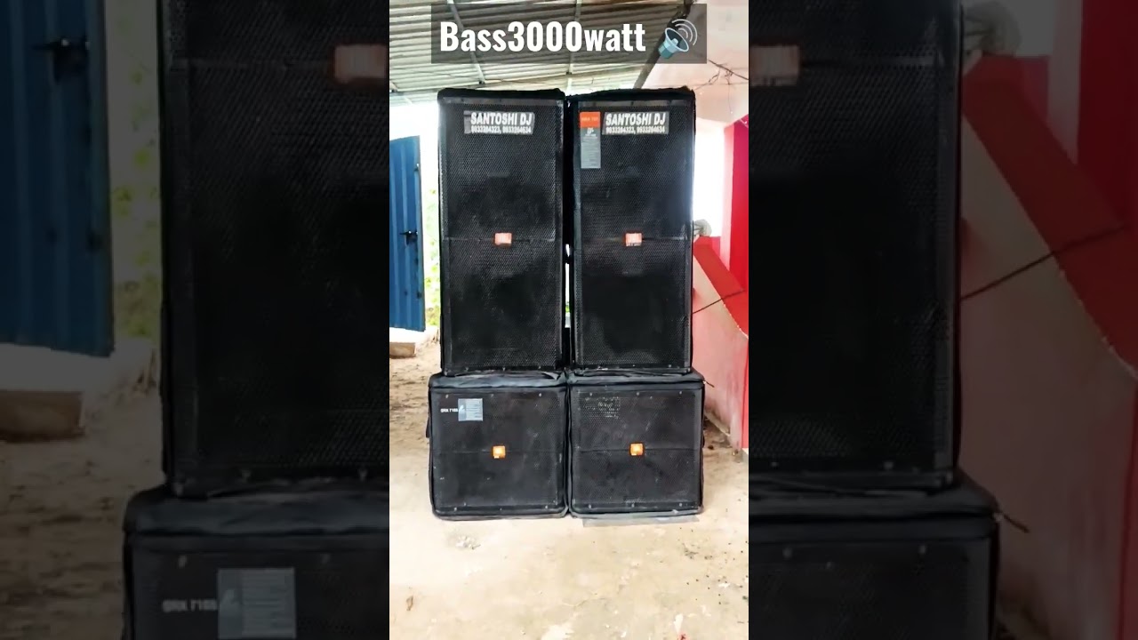 ATI PRO 1500watts 18inch Bass sound testing 🔊🔊😎😎😎#djsetup #djspeakers #shorts