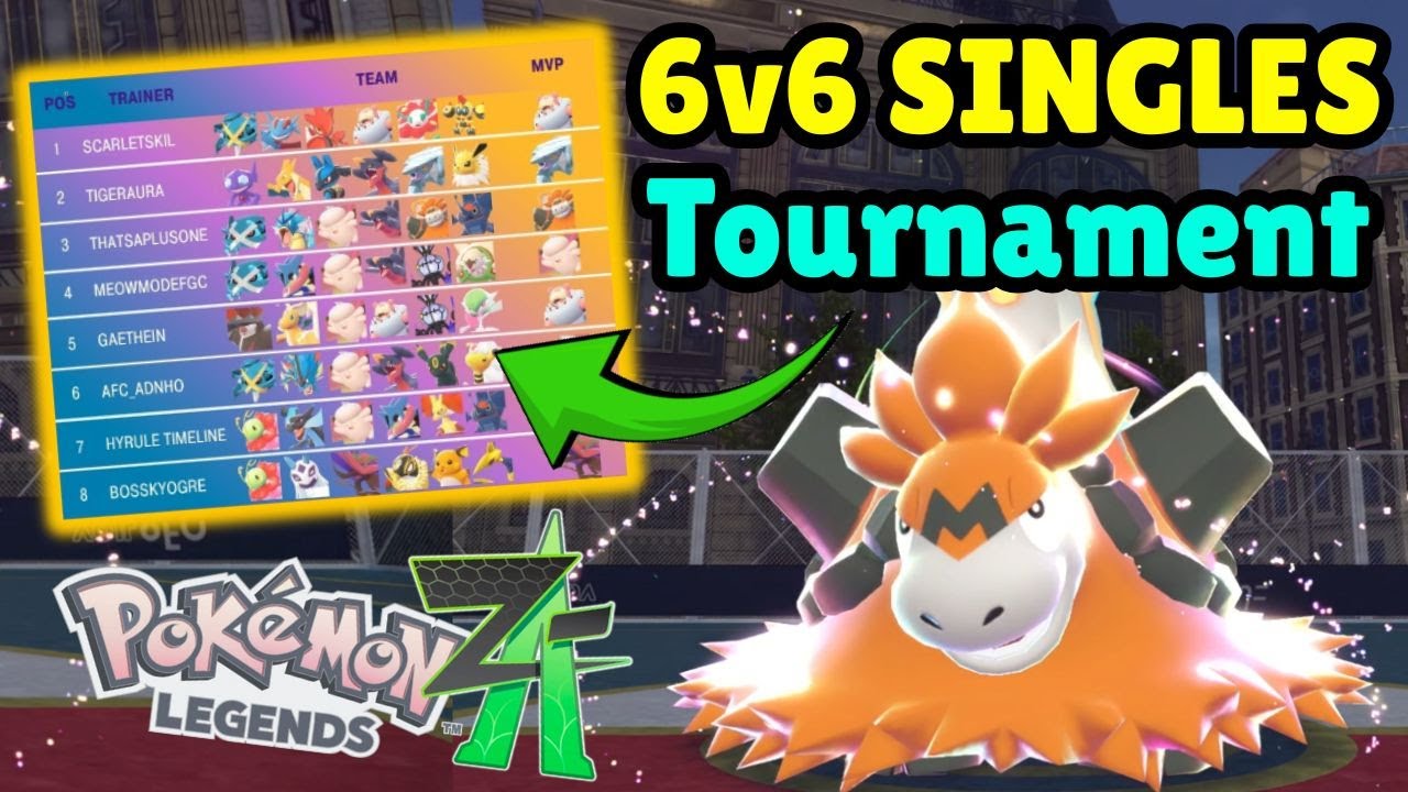 6v6 SINGLES Pokemon Legends Z-A Tournament! Stealth Rocks Mega Camerupt!