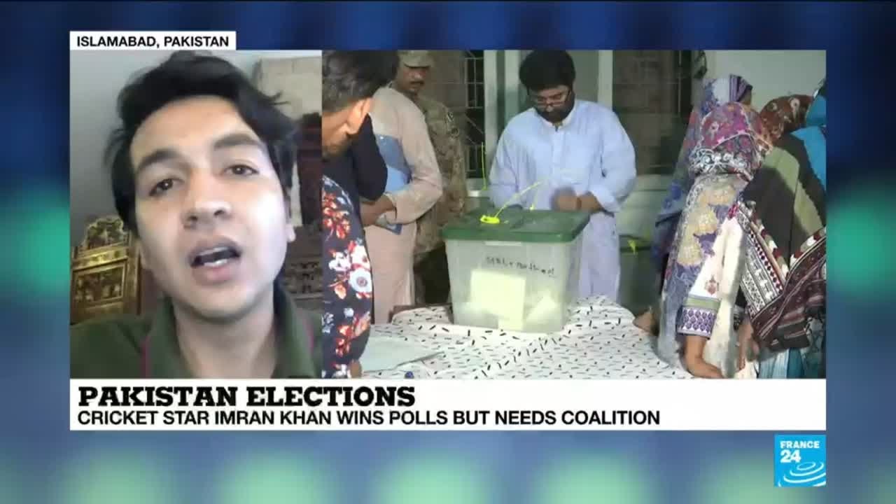 Cricket star Imran Khan wins Pakistan elections but needs coalition