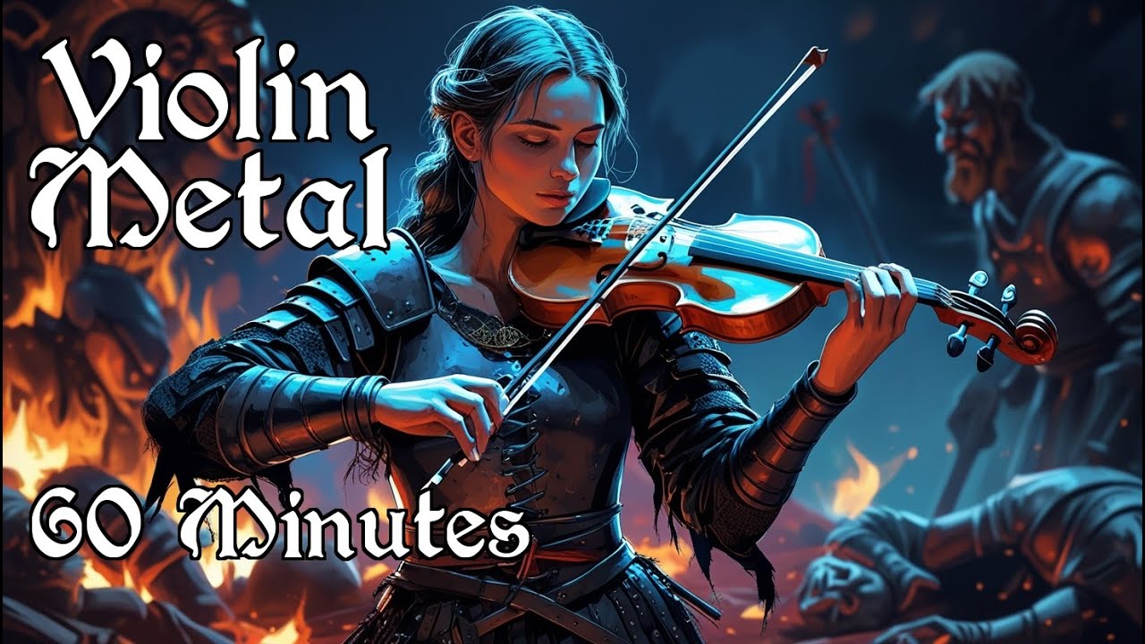VIOLIN x METAL for WORKOUT 🏋️ 1-Hour Gym Meltdown Mix (No Vocals) 🎻💥