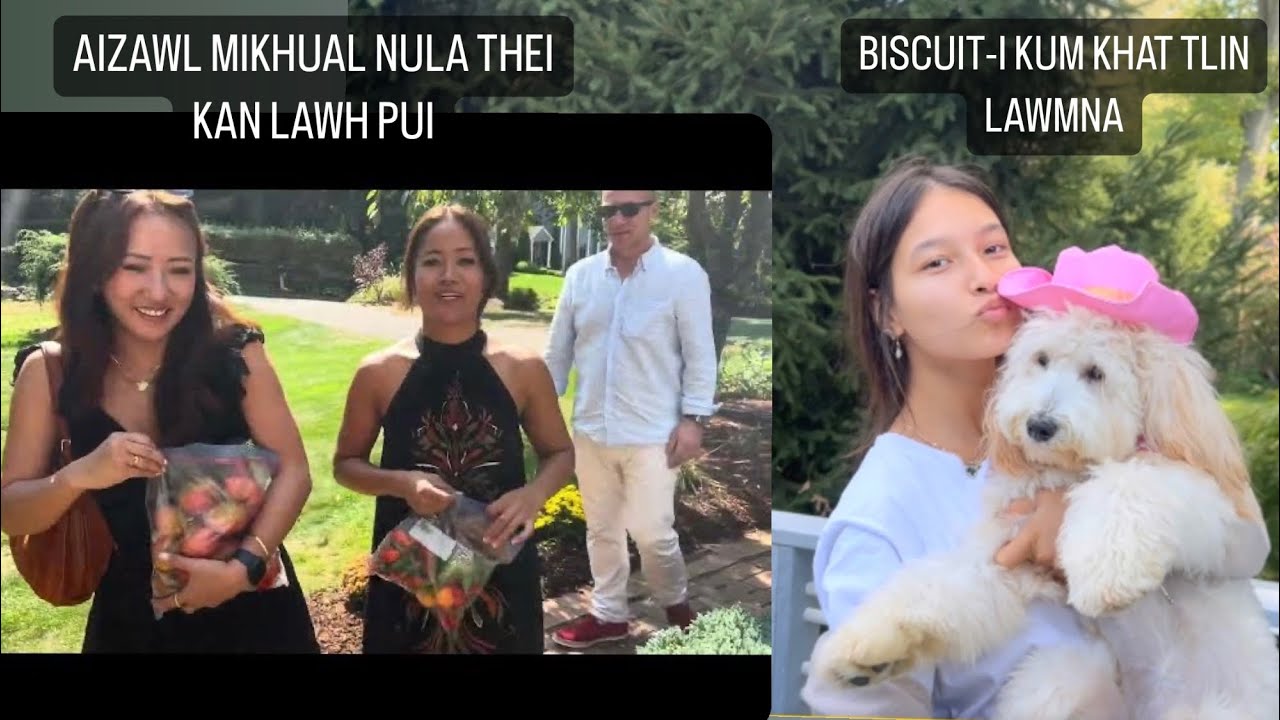 BISCUIT-I BIRTHDAY 🎂 || MIKHUAL NULA KAN AWMNA LAM LEH SHERLOCK HOLMES CHANGTU CASTLE KAN FAN PUI