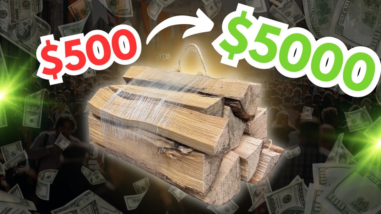 Firewood Bundles! The Side Hustle ANYONE Can Do!