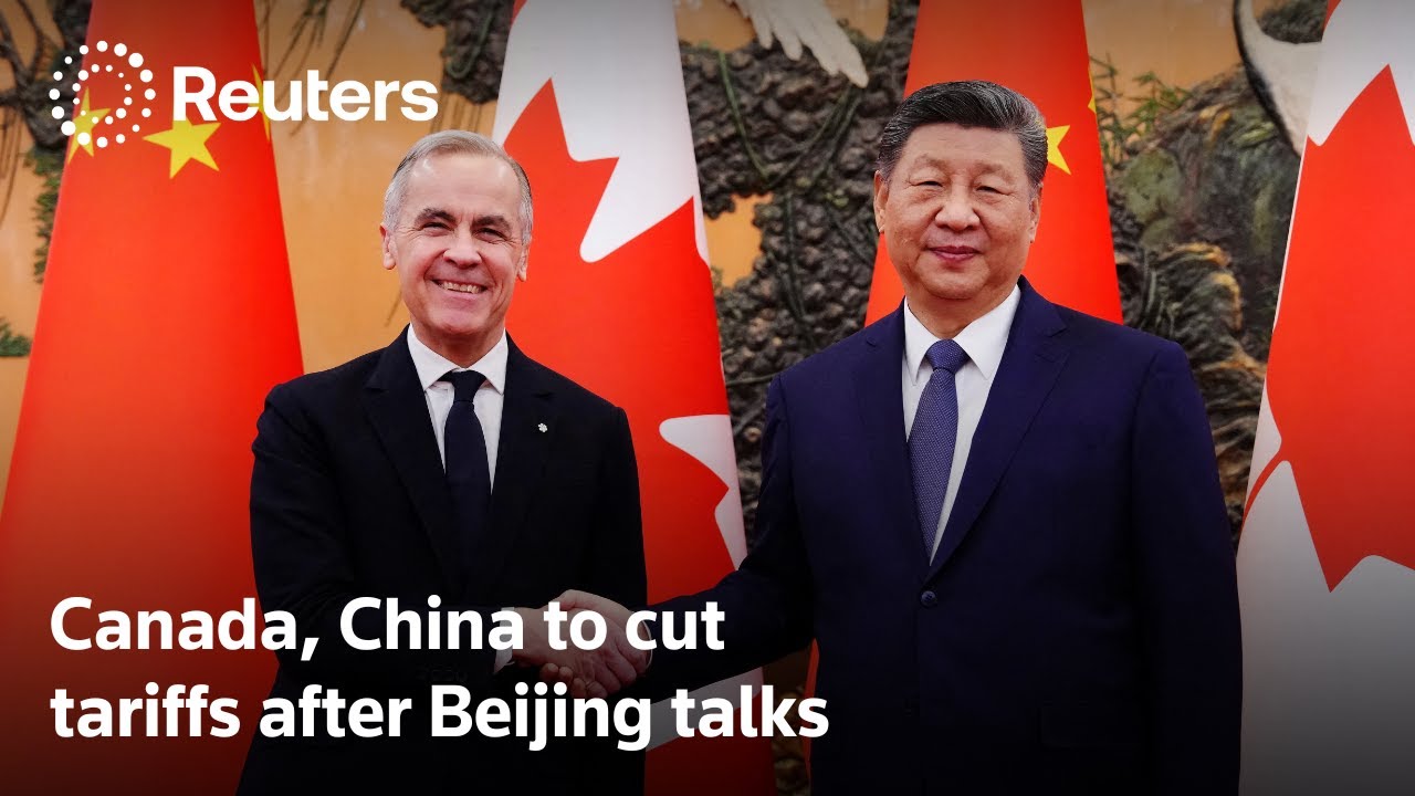Canada, China to slash tariffs after Carney-Xi talks in Beijing | REUTERS