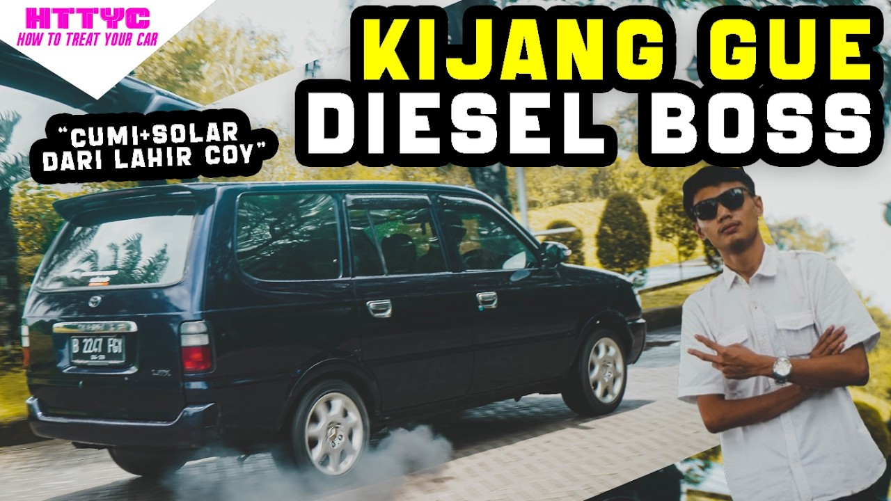 KIJANG CAPSUL TAPI DISEL ? ADUH PATEN KALII !! MODIFIKASI KIJANG CAPSUL