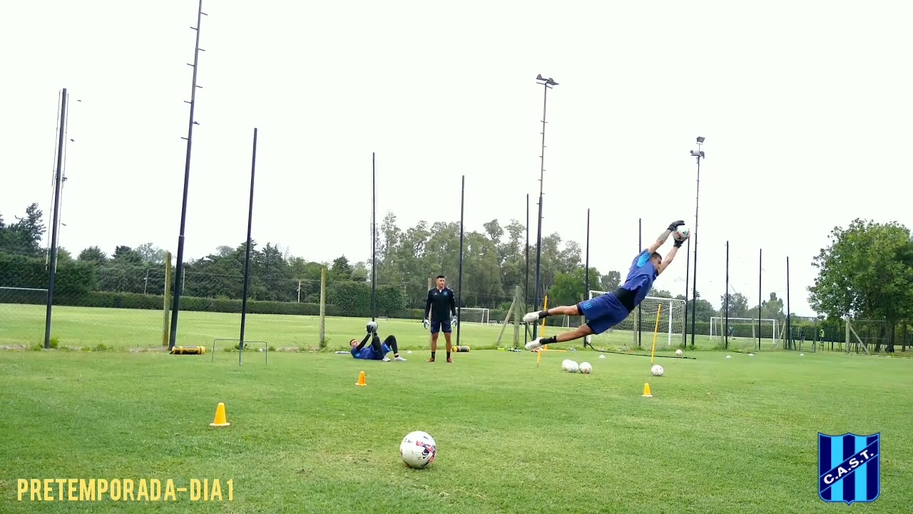 PRETEMPORADA Día 1- Club Atlético San Telmo. Arqueros Plantel Profesional (17/01/2022)