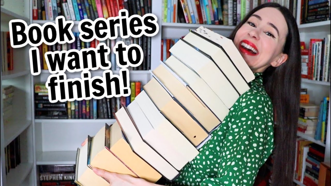 Book Series I Want to Finish in 2024 (mostly fantasy lol)