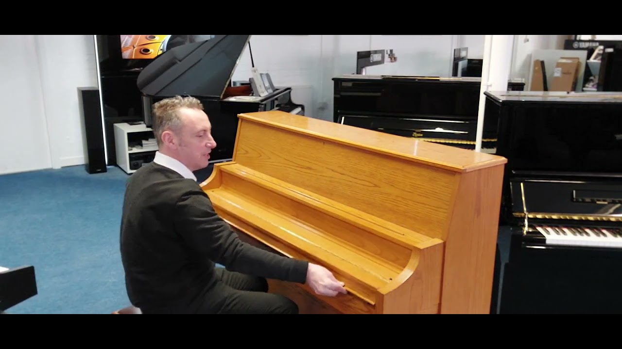 Boston UP118S Studio Upright Piano Demonstration & Review | Used | Rimmers Music