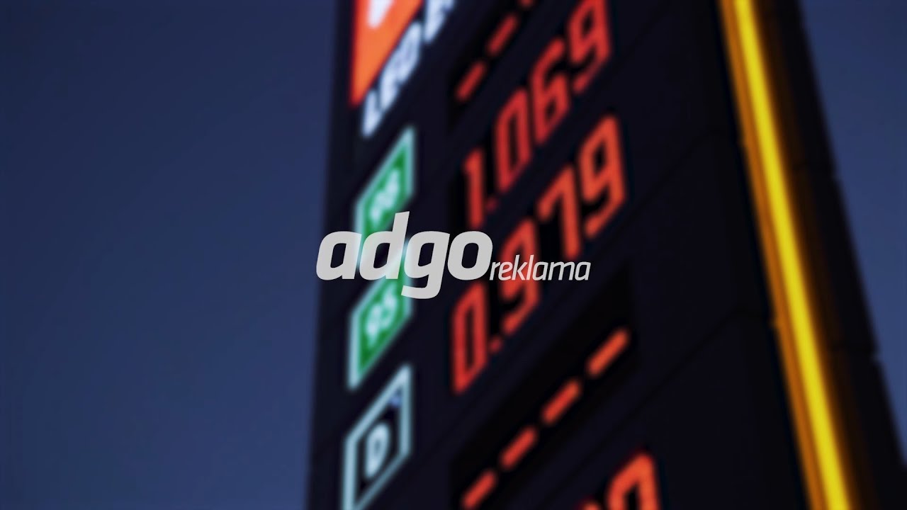 Production of full color LED walls, screens and LED fuel (gas) station price signs @ ADGO Reklama