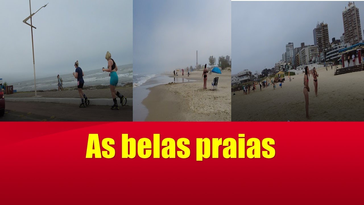 Curumim, Arroio do Sal  e Torres RS BR  52 I Praia de águas cristalinas e uma areia branquinha.