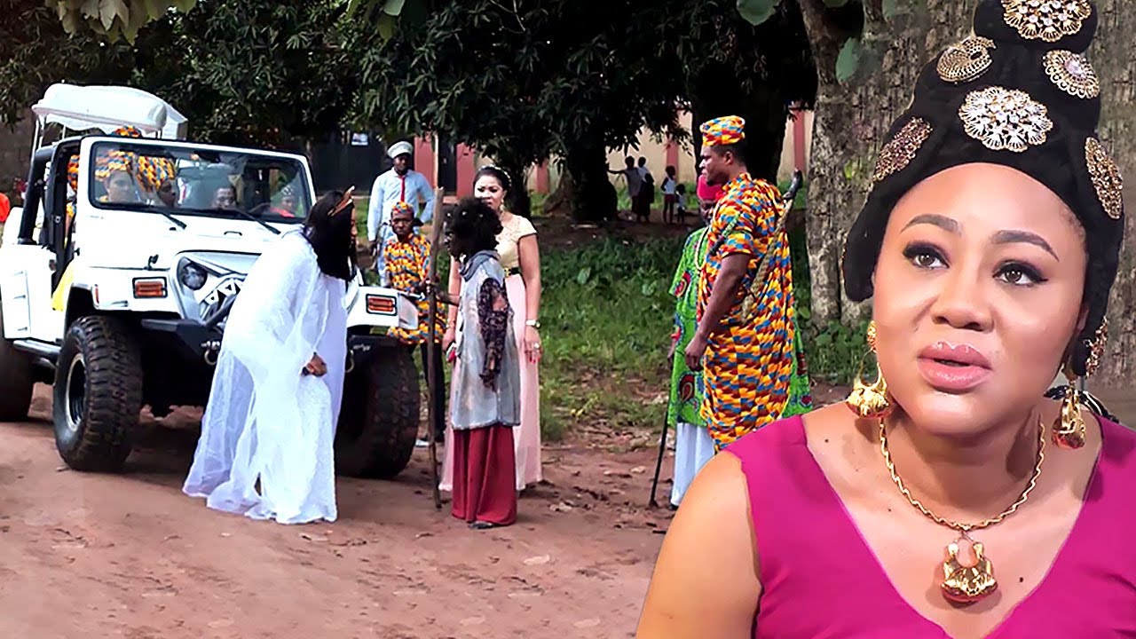 THE BEAUTIFUL PRINCESS NEVER KNEW THE LITTLE MAD GIRL ON THE ROAD IS HER LOST CHILD - AFRICNA MOVIES