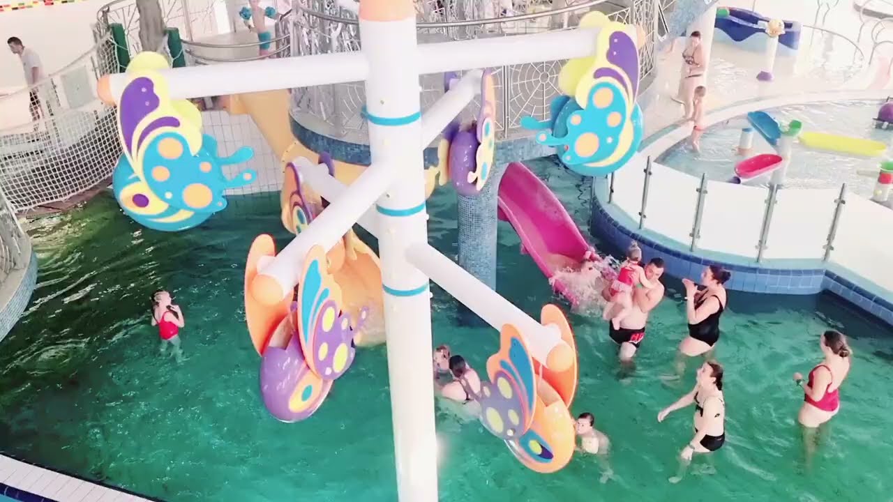Zalakaros healing spa and adventure water park in Hungary, therapeutic mineral water
