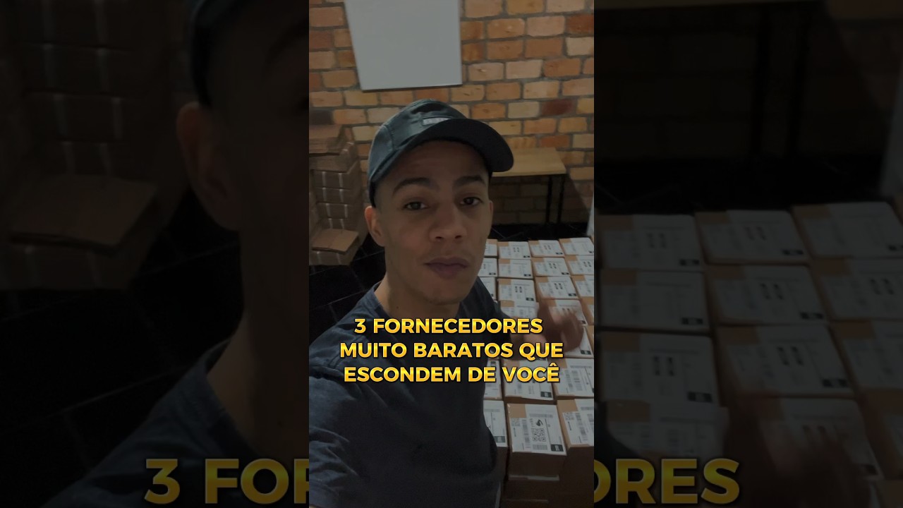 FORNECEDORES BARATOS QUE ESCONDEM DE VOC&Ecirc;! #shorts #fornecedores #vendasonline #empreendedorismo