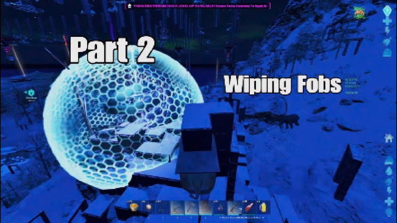 Defense Part 2 Wiping The Fobs... Ark Official Small Tribes PvP