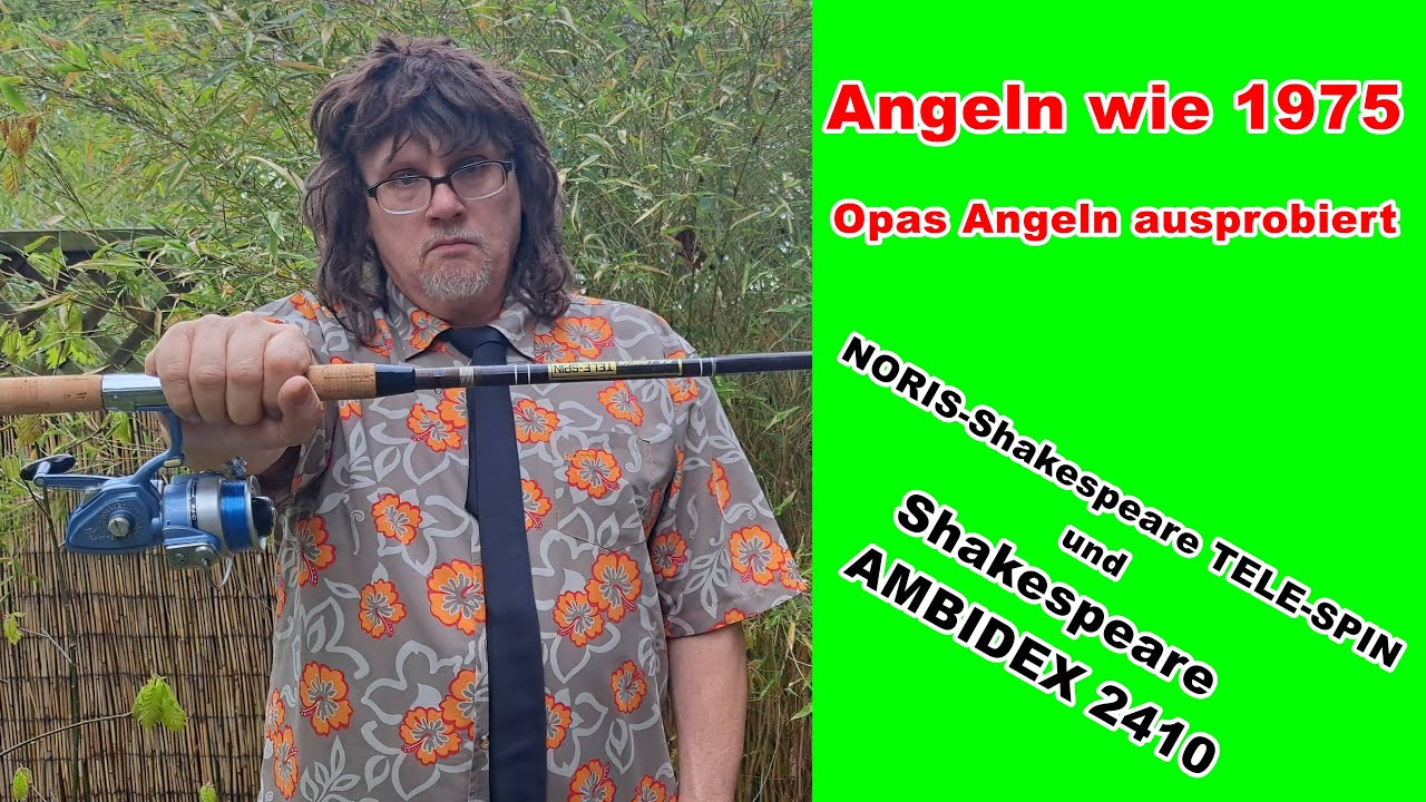 Forellen Angeln mit 50 Jahre alter Ausrüstung, geht das?